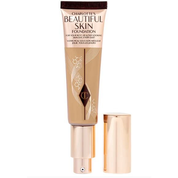Charlotte Tilbury Beautiful Skin Medium Coverage Liquid Foundation #8 Neutral - Picture 1 of 8